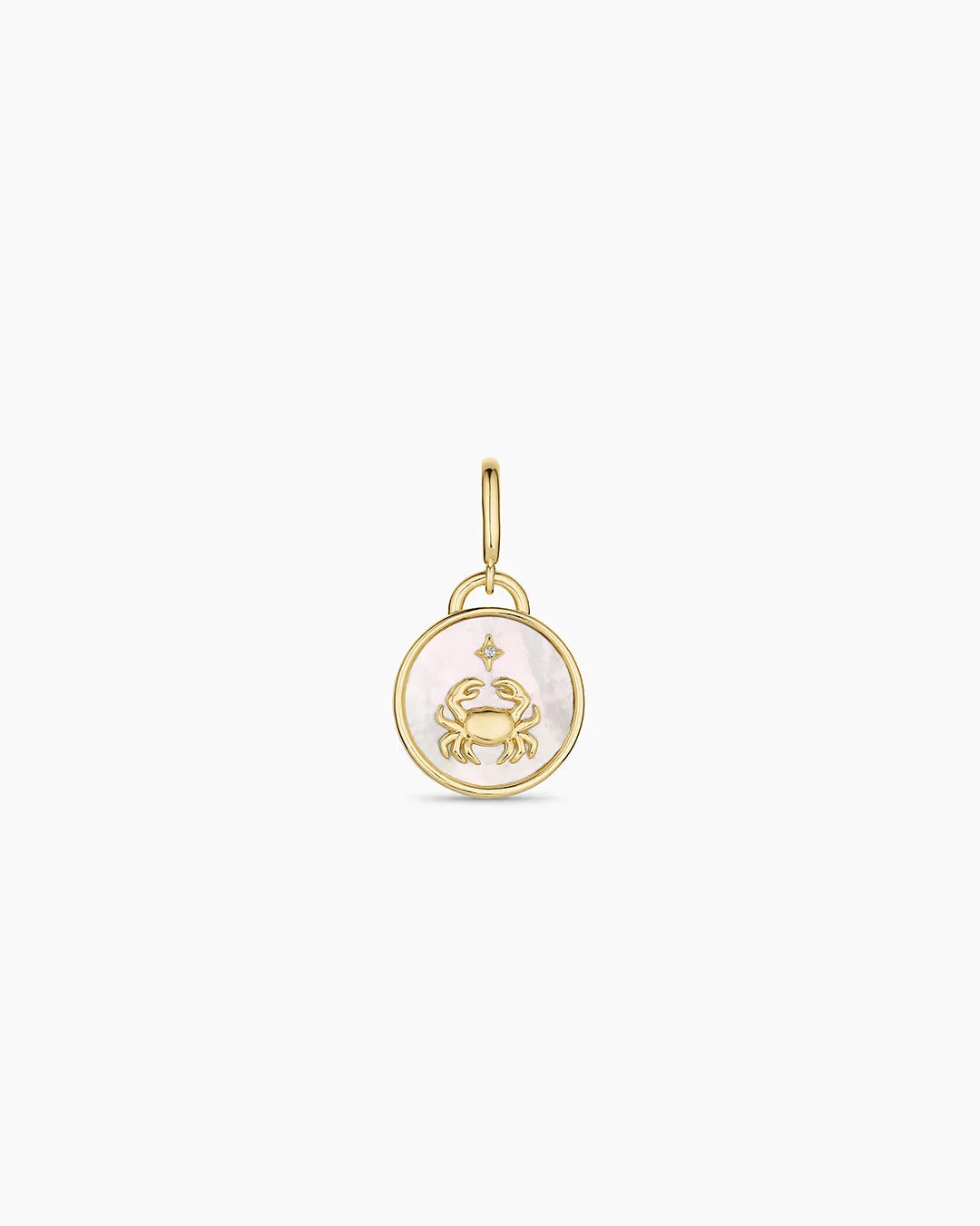 Vintage Zodiac Charm in 18K Gold Plated