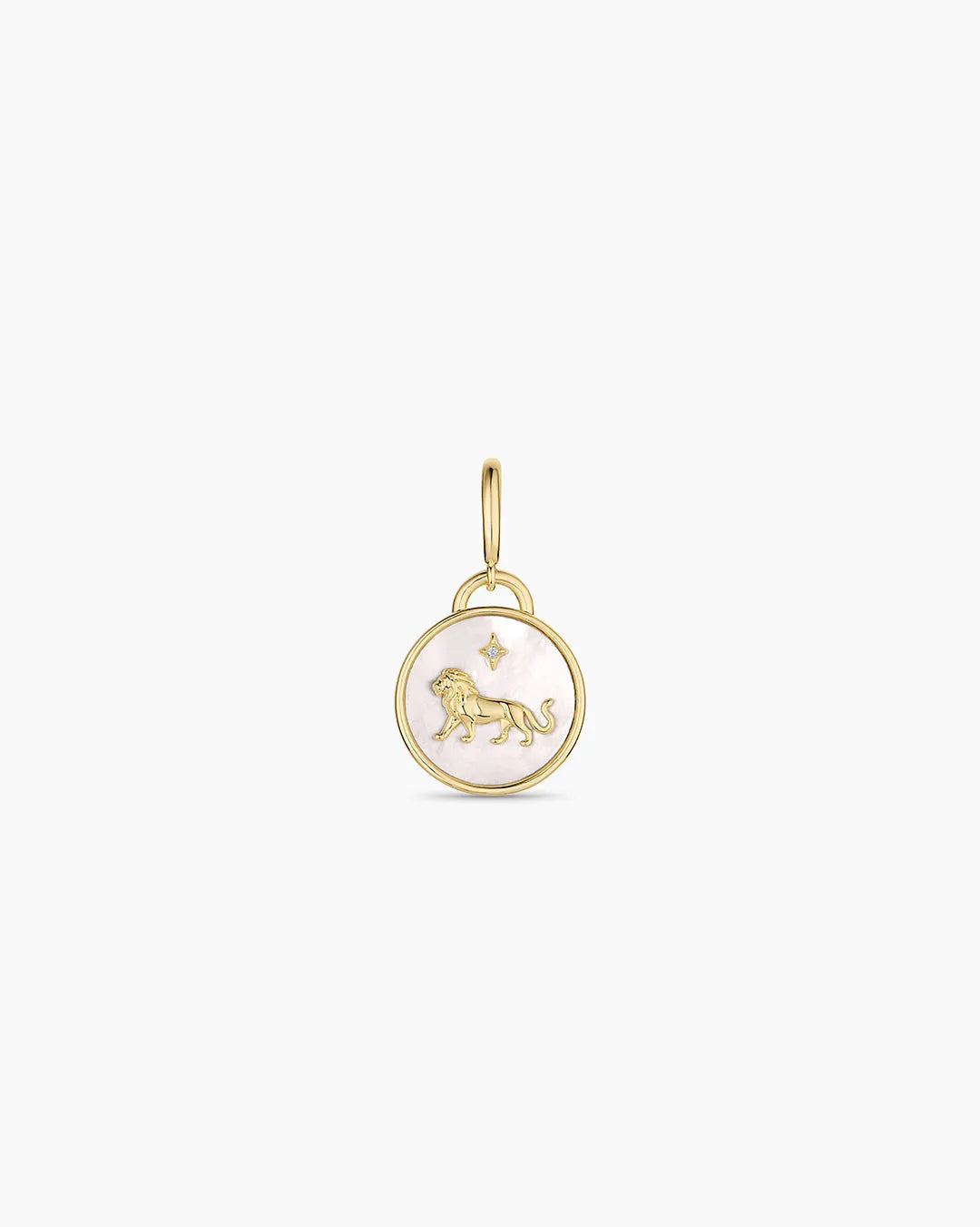 Vintage Zodiac Charm in 18K Gold Plated