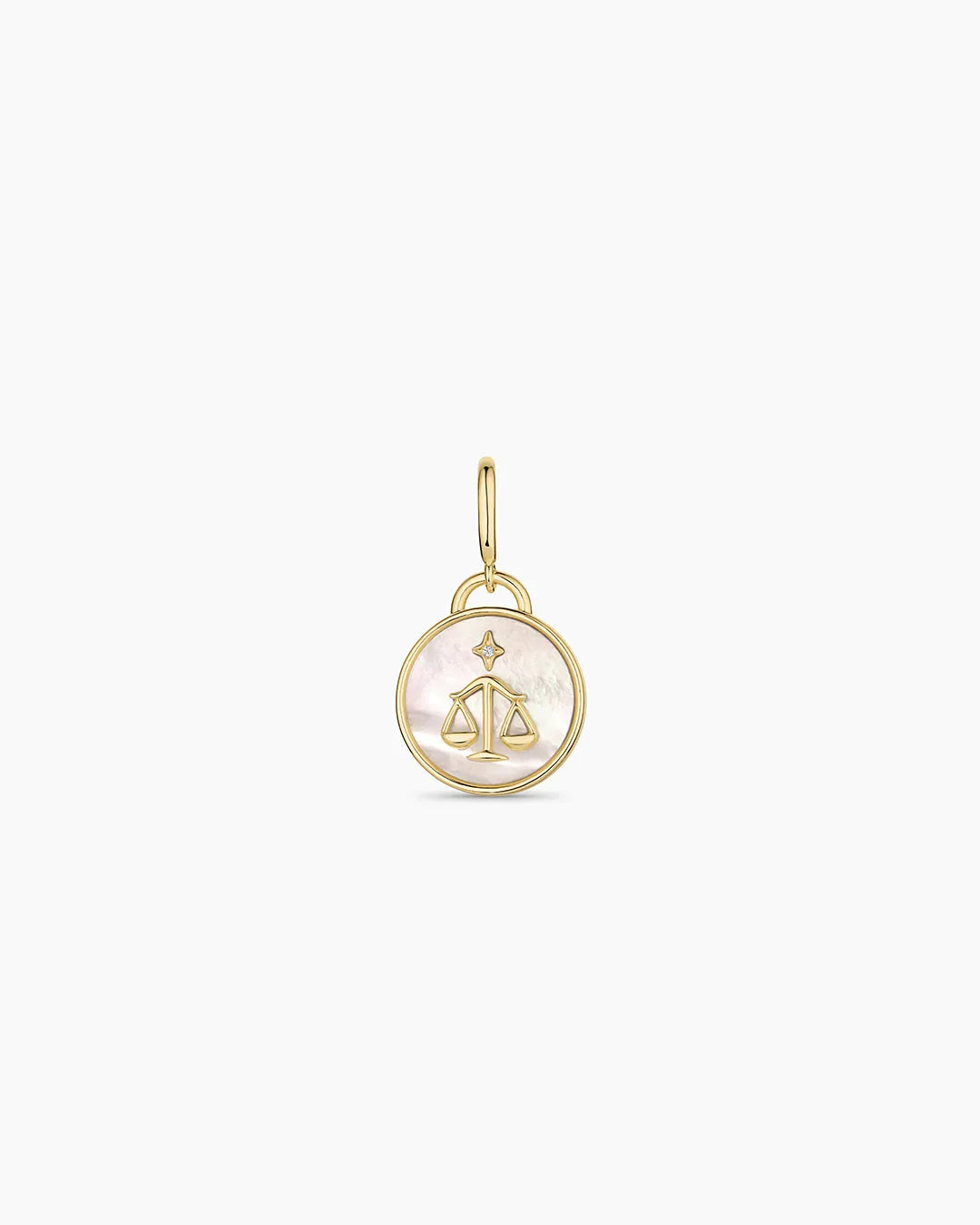 Vintage Zodiac Charm in 18K Gold Plated