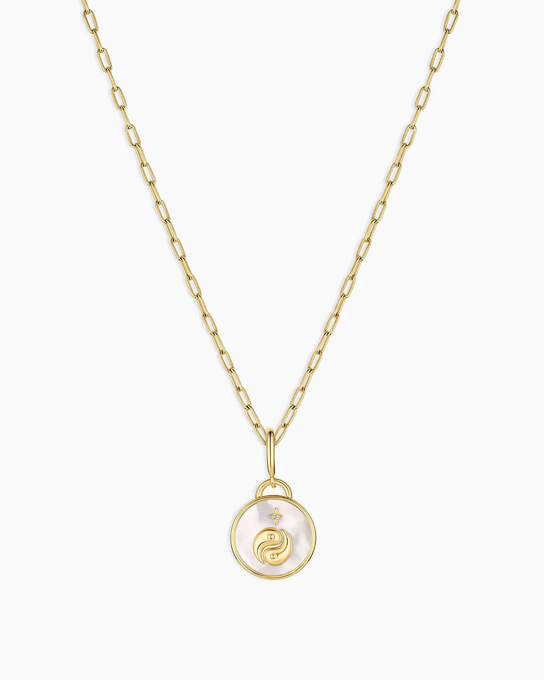 Vintage Zodiac Charm Necklace in 18K Gold Plated