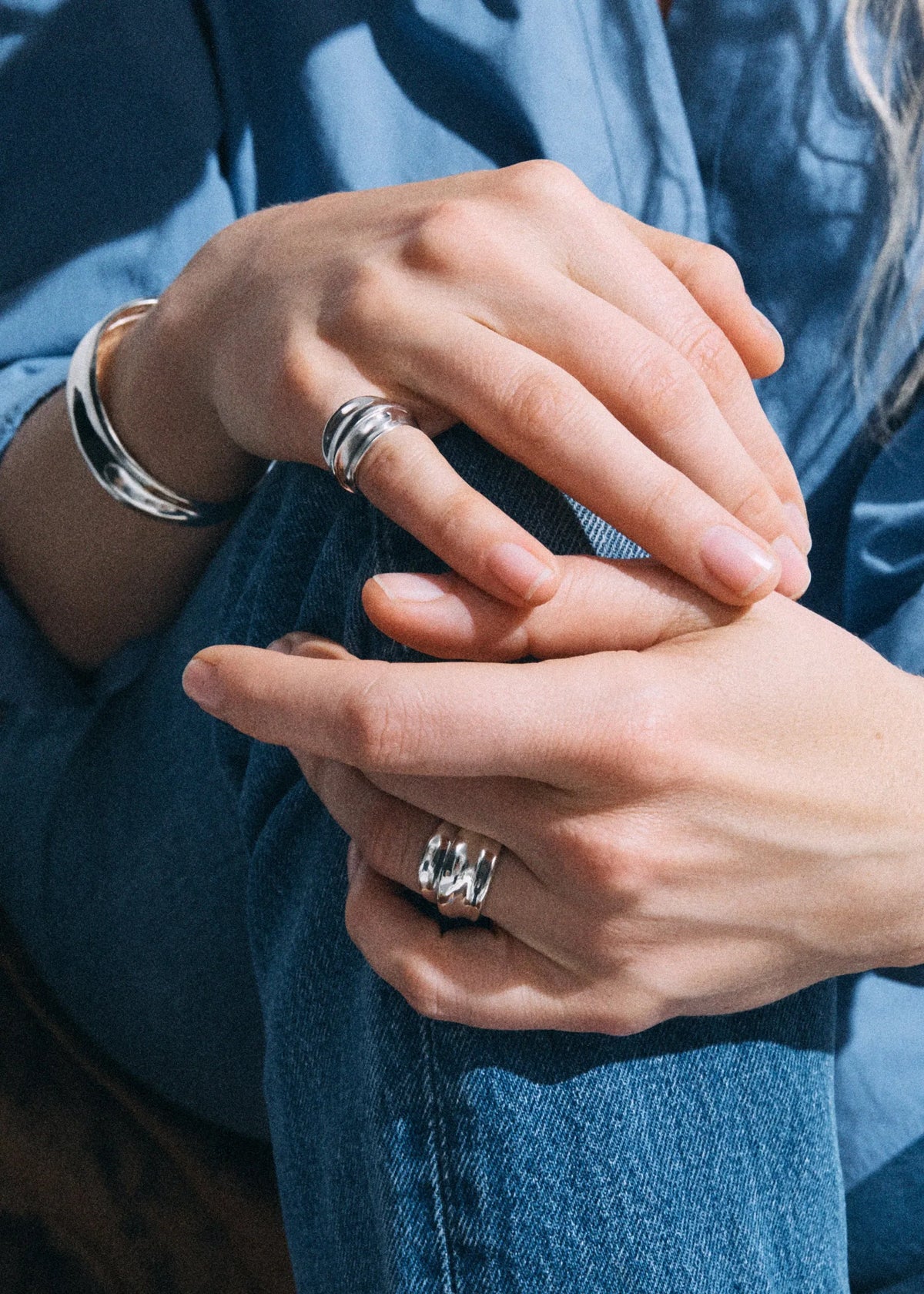Wave Ring in Sterling Silver