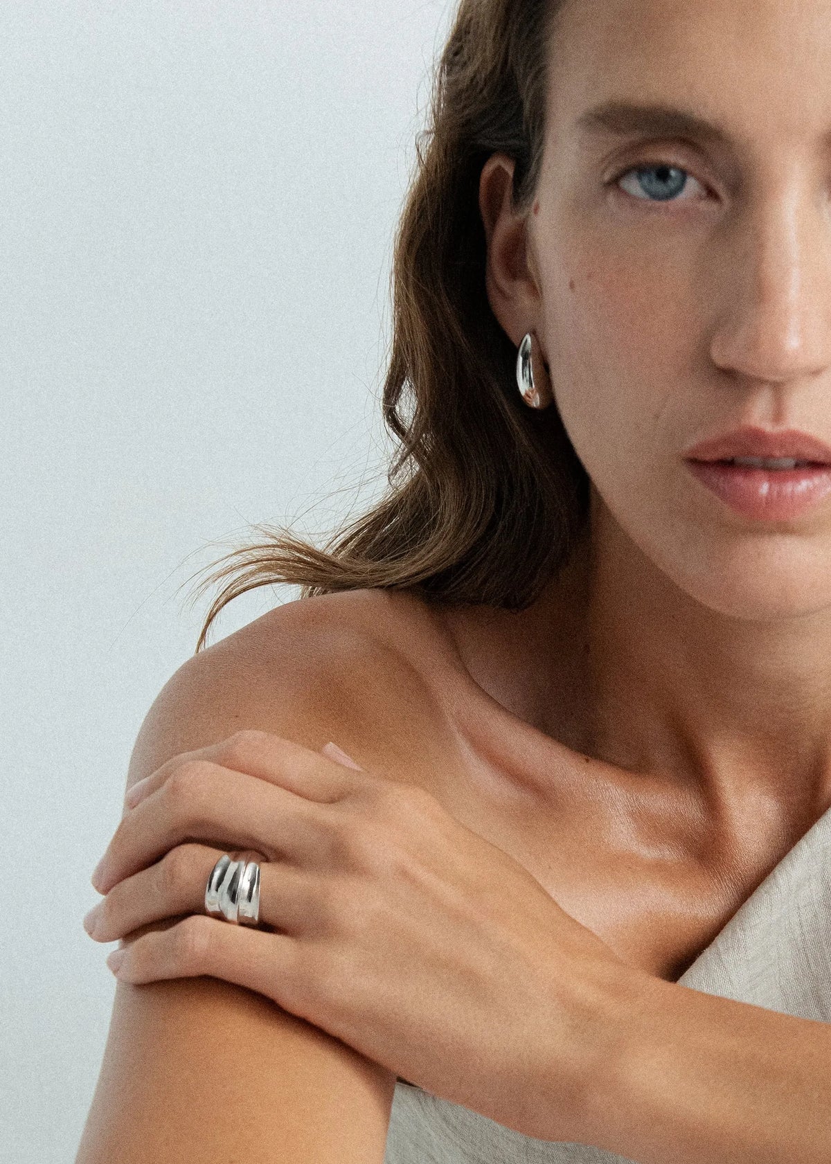 Wave Ring in Sterling Silver