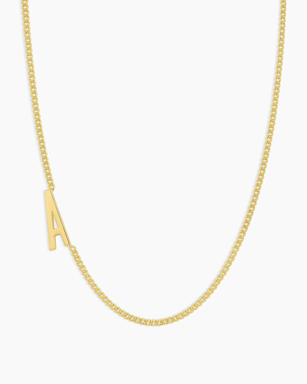 Wilder Alphabet Necklace in 18K Gold Plated