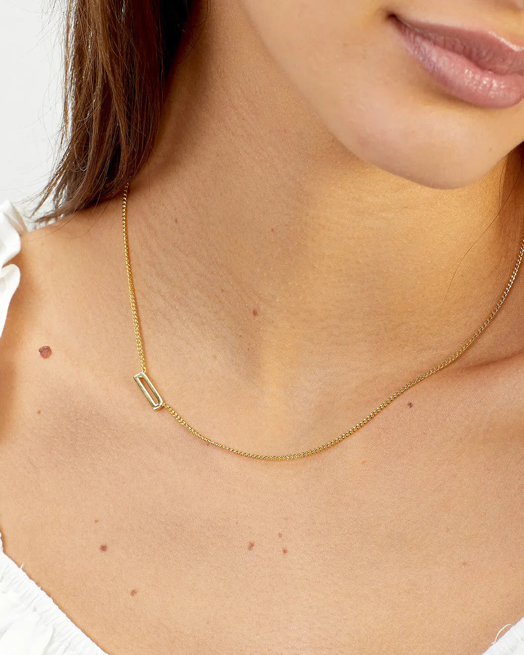 Wilder Alphabet Necklace in 18K Gold Plated