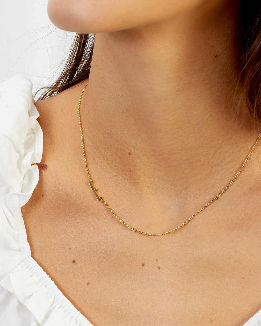 Wilder Alphabet Necklace in 18K Gold Plated