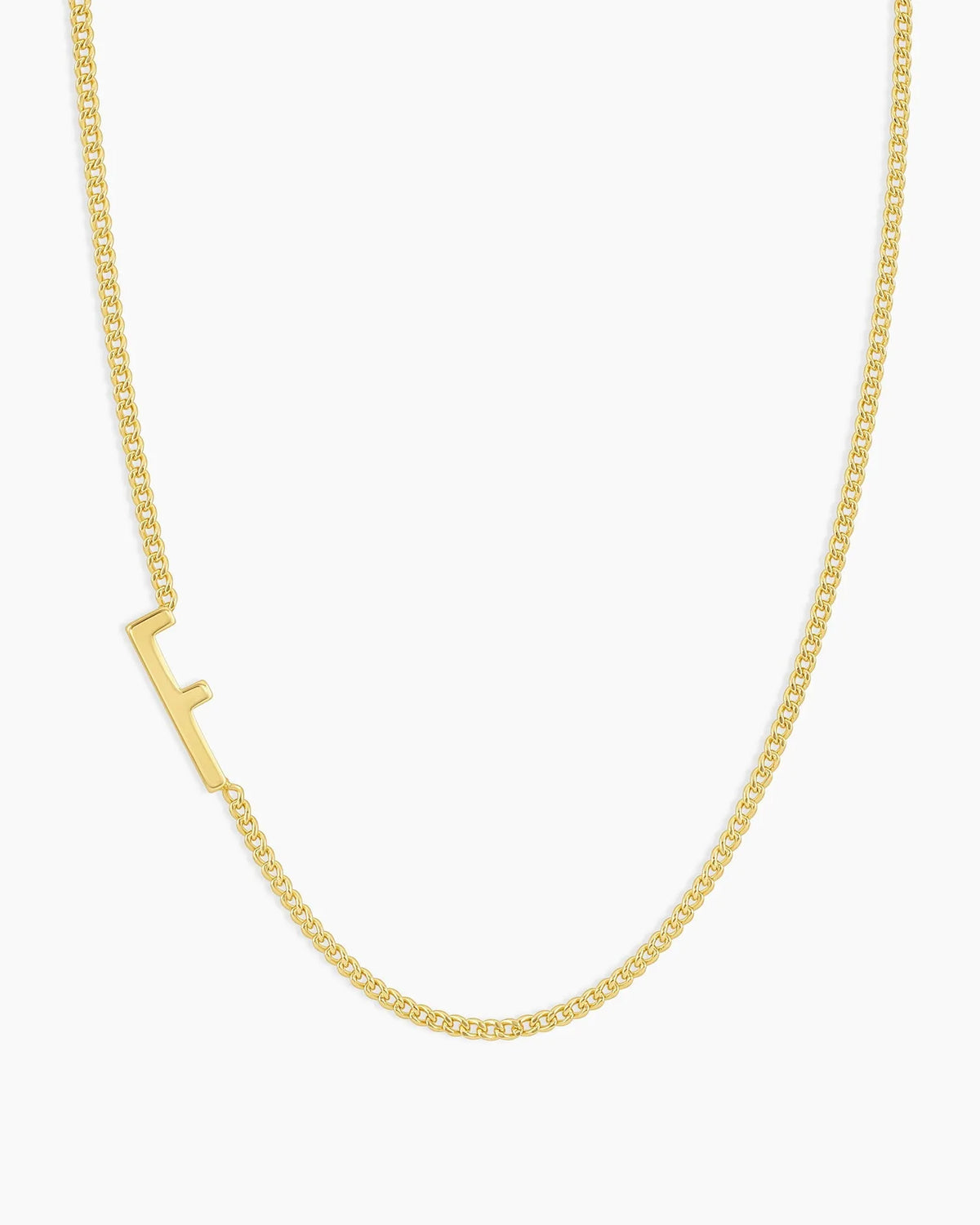 Wilder Alphabet Necklace in 18K Gold Plated