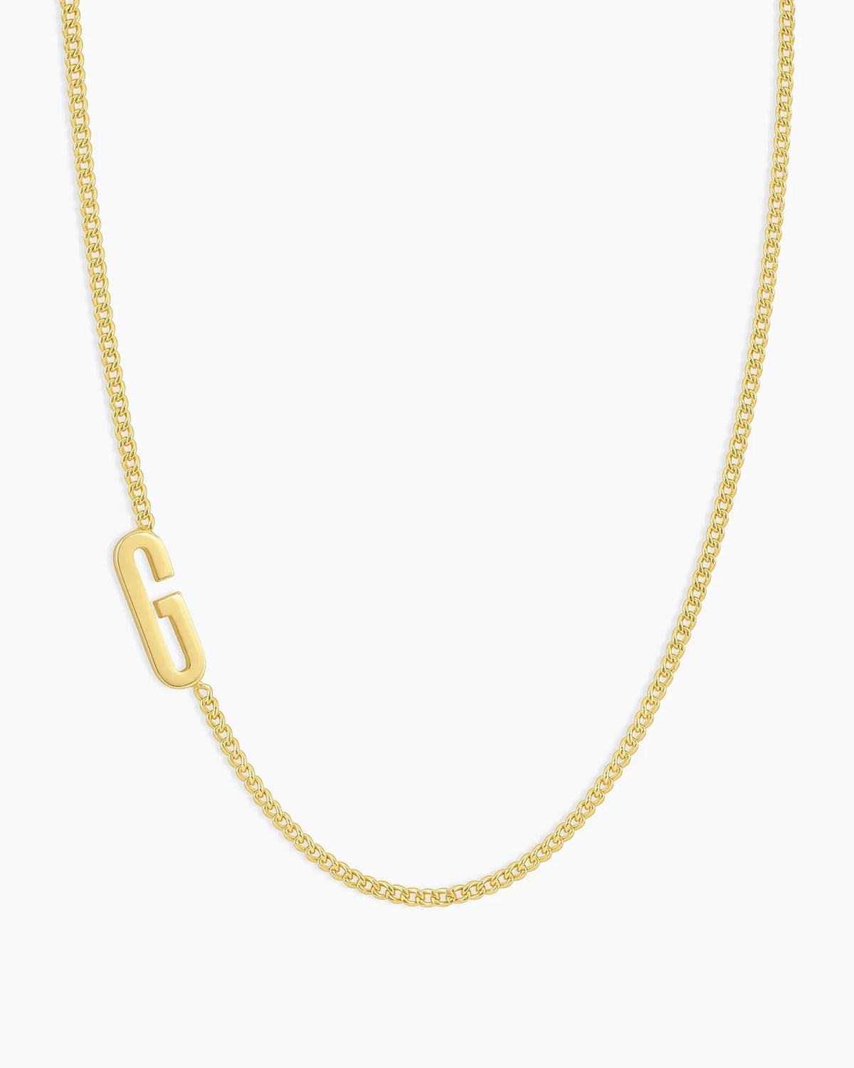 Wilder Alphabet Necklace in 18K Gold Plated