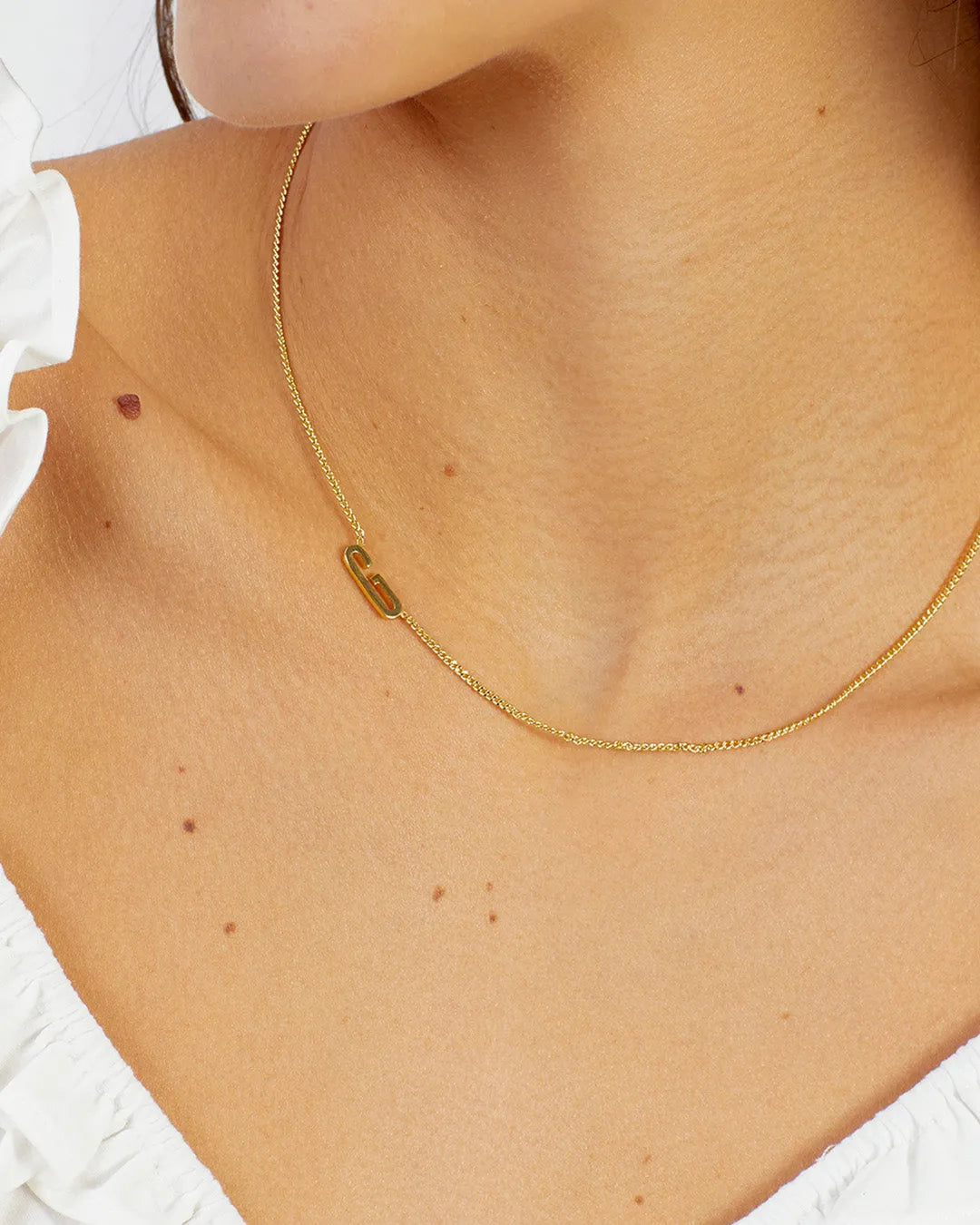 Wilder Alphabet Necklace in 18K Gold Plated