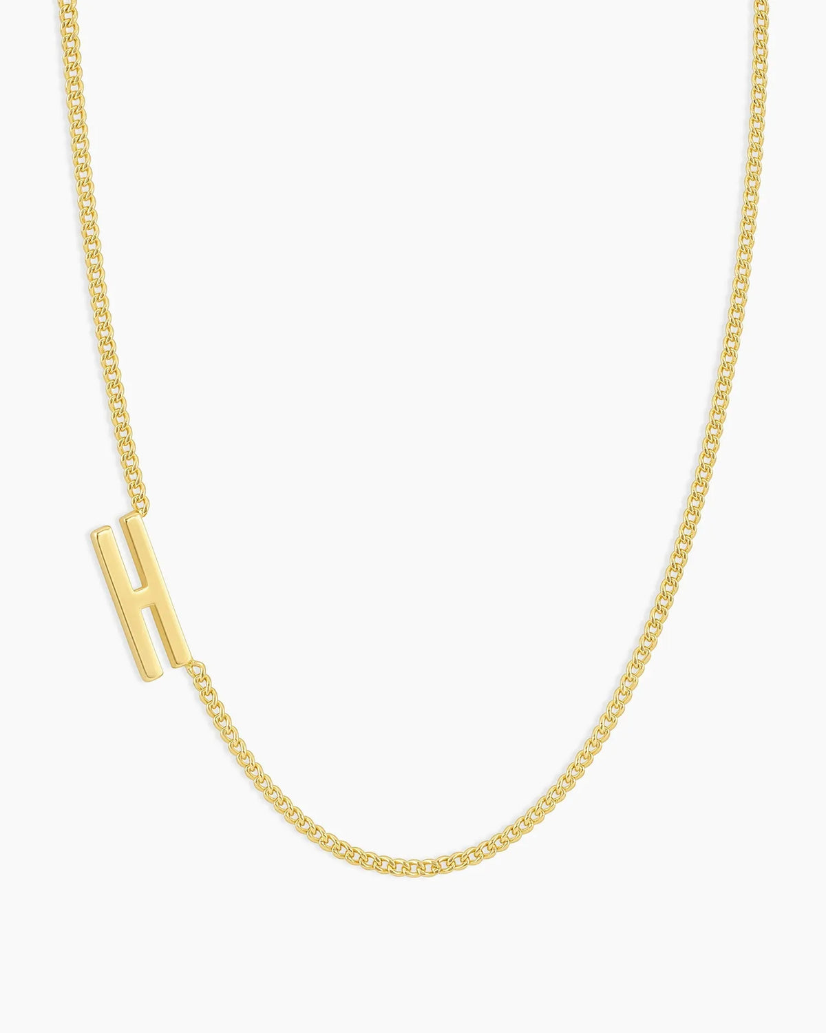 Wilder Alphabet Necklace in 18K Gold Plated
