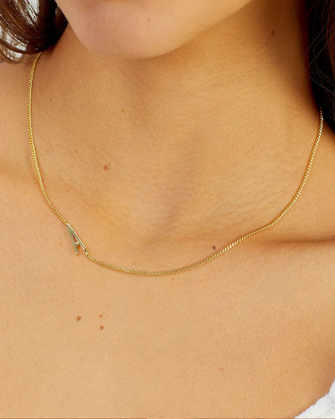 Wilder Alphabet Necklace in 18K Gold Plated