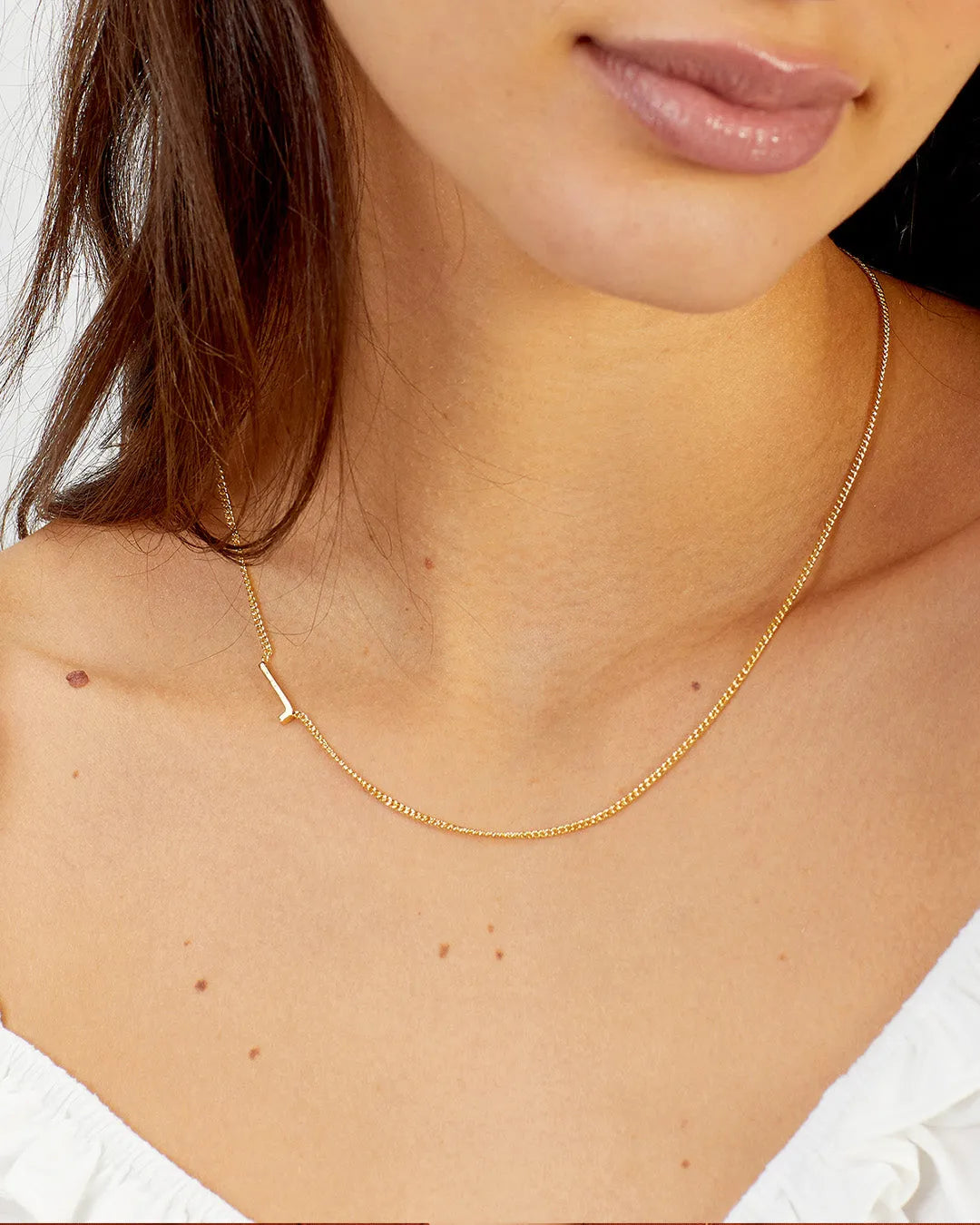 Wilder Alphabet Necklace in 18K Gold Plated