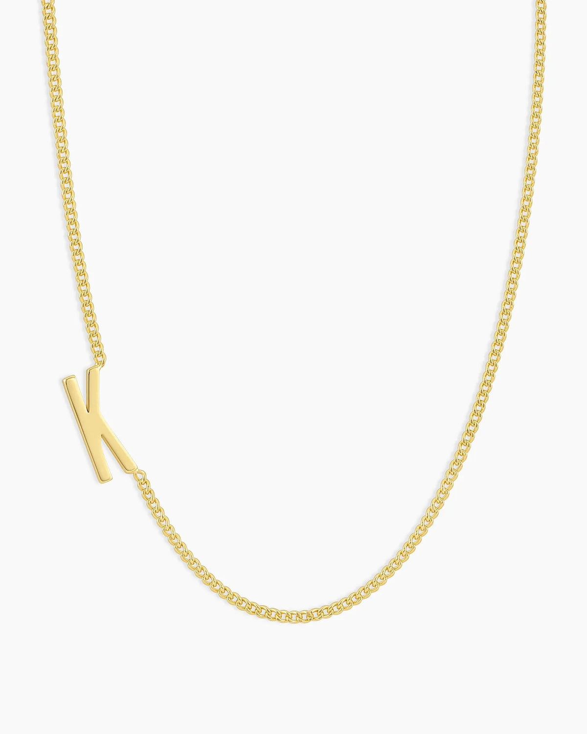 Wilder Alphabet Necklace in 18K Gold Plated