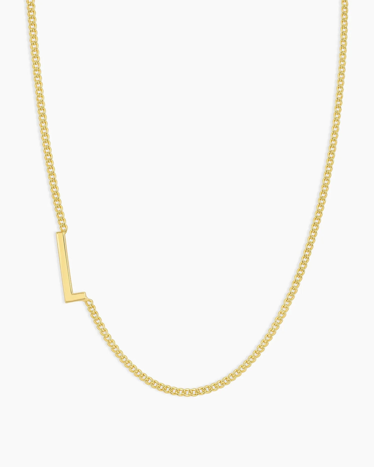 Wilder Alphabet Necklace in 18K Gold Plated