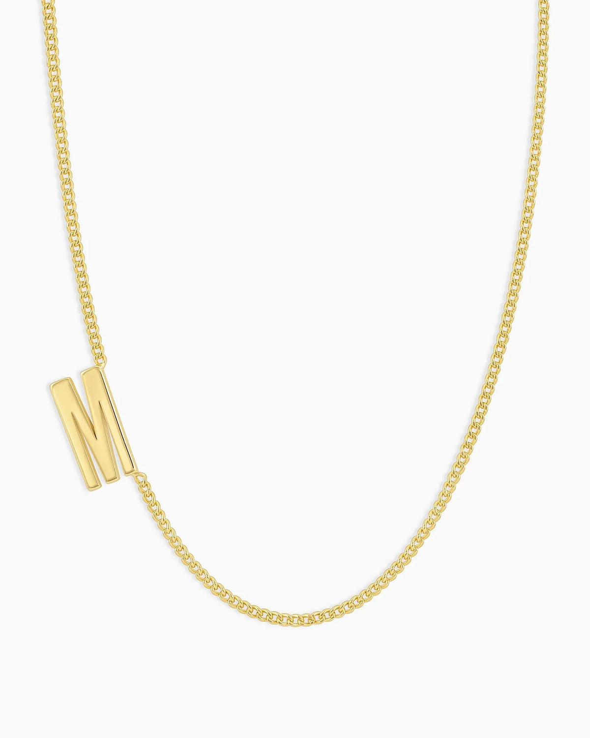 Wilder Alphabet Necklace in 18K Gold Plated