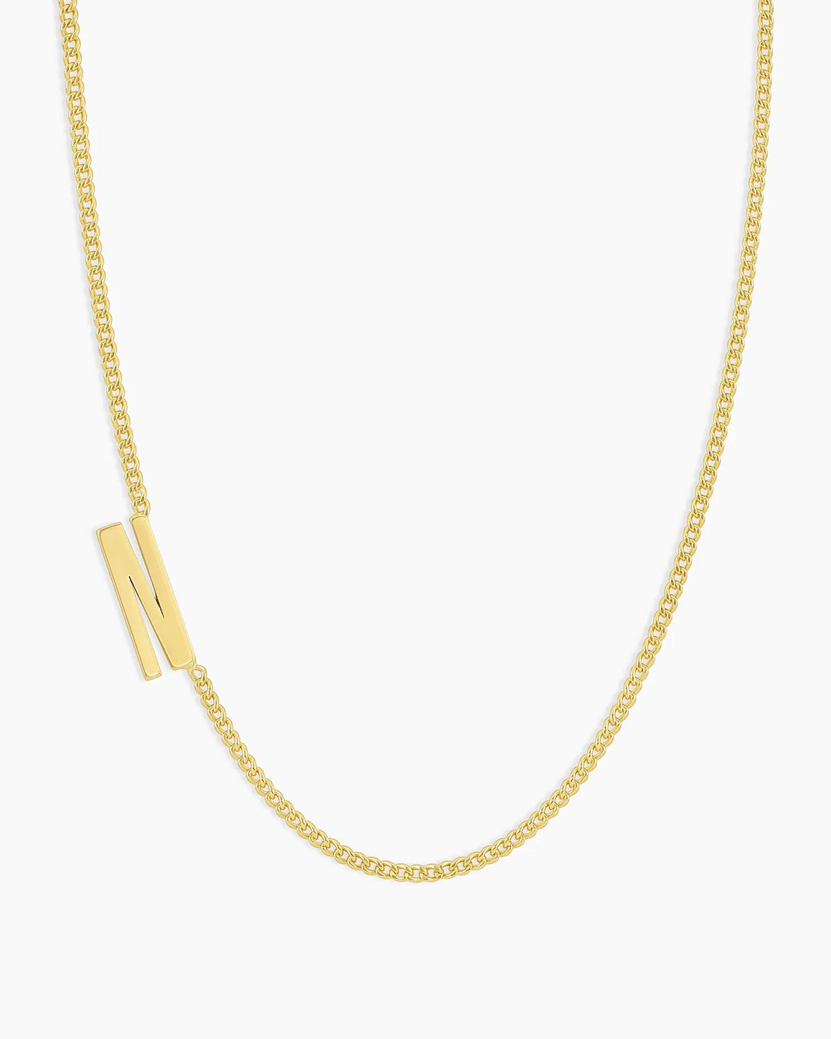 Wilder Alphabet Necklace in 18K Gold Plated