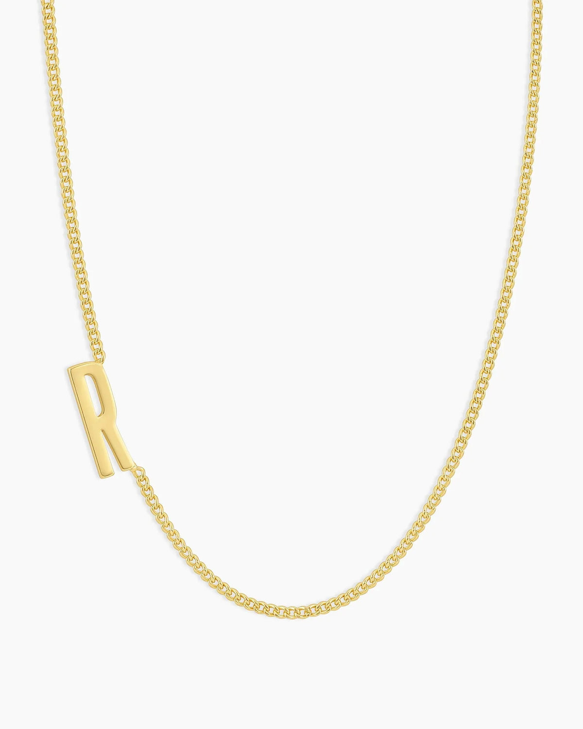 Wilder Alphabet Necklace in 18K Gold Plated