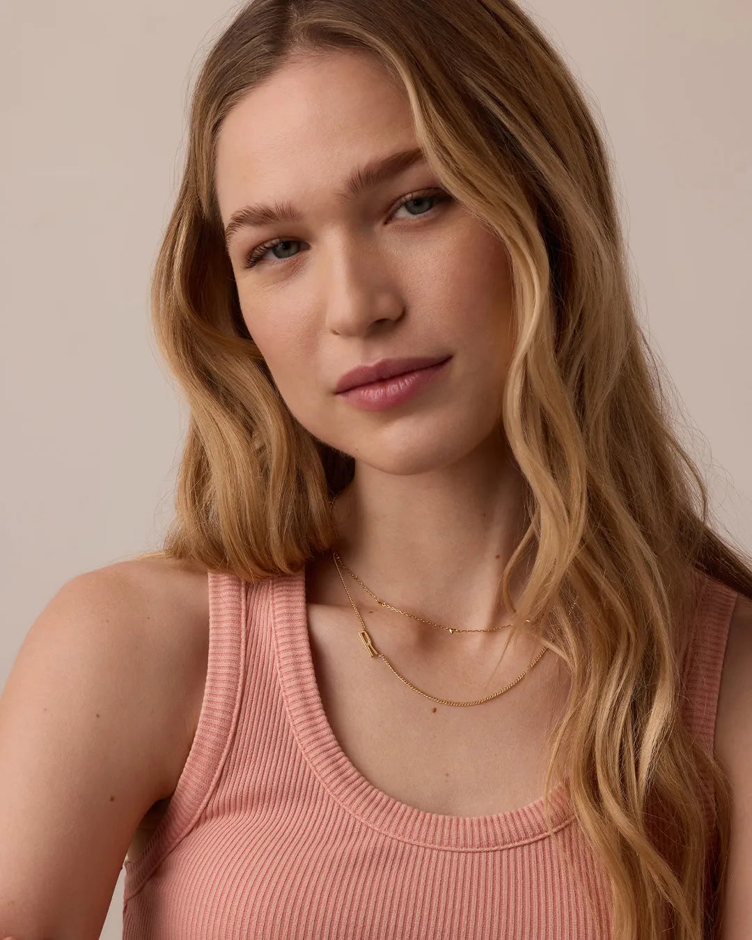 Wilder Alphabet Necklace in 18K Gold Plated