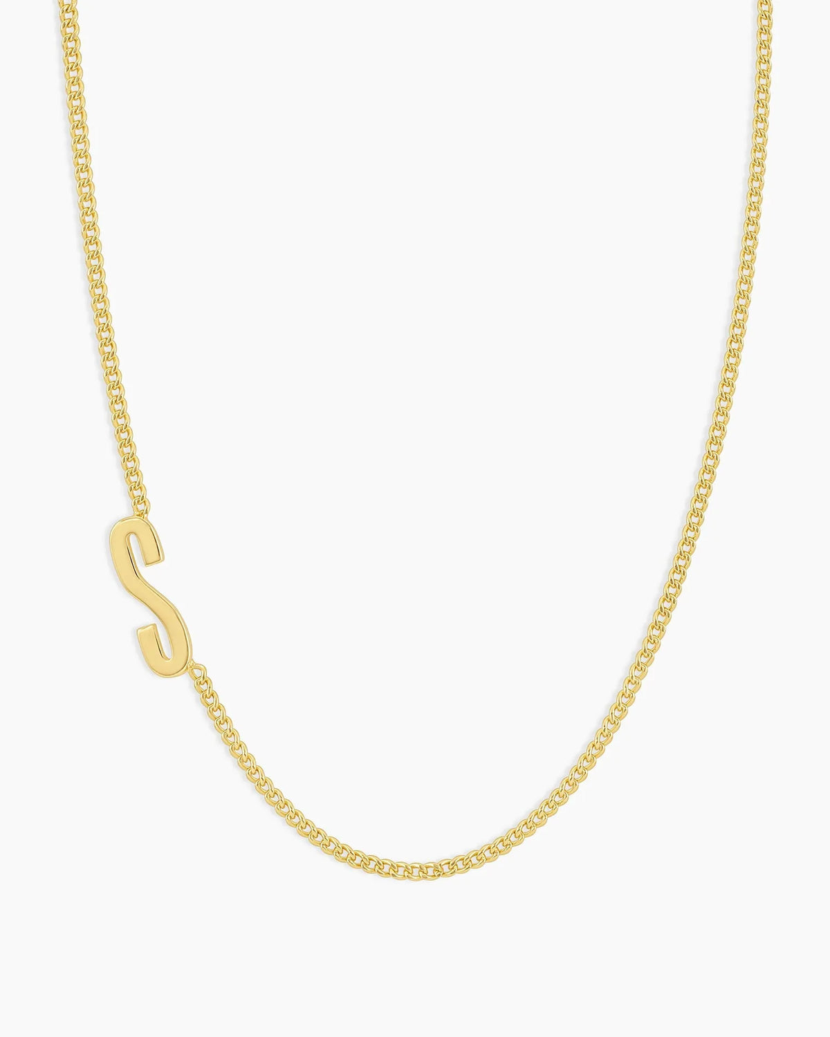 Wilder Alphabet Necklace in 18K Gold Plated