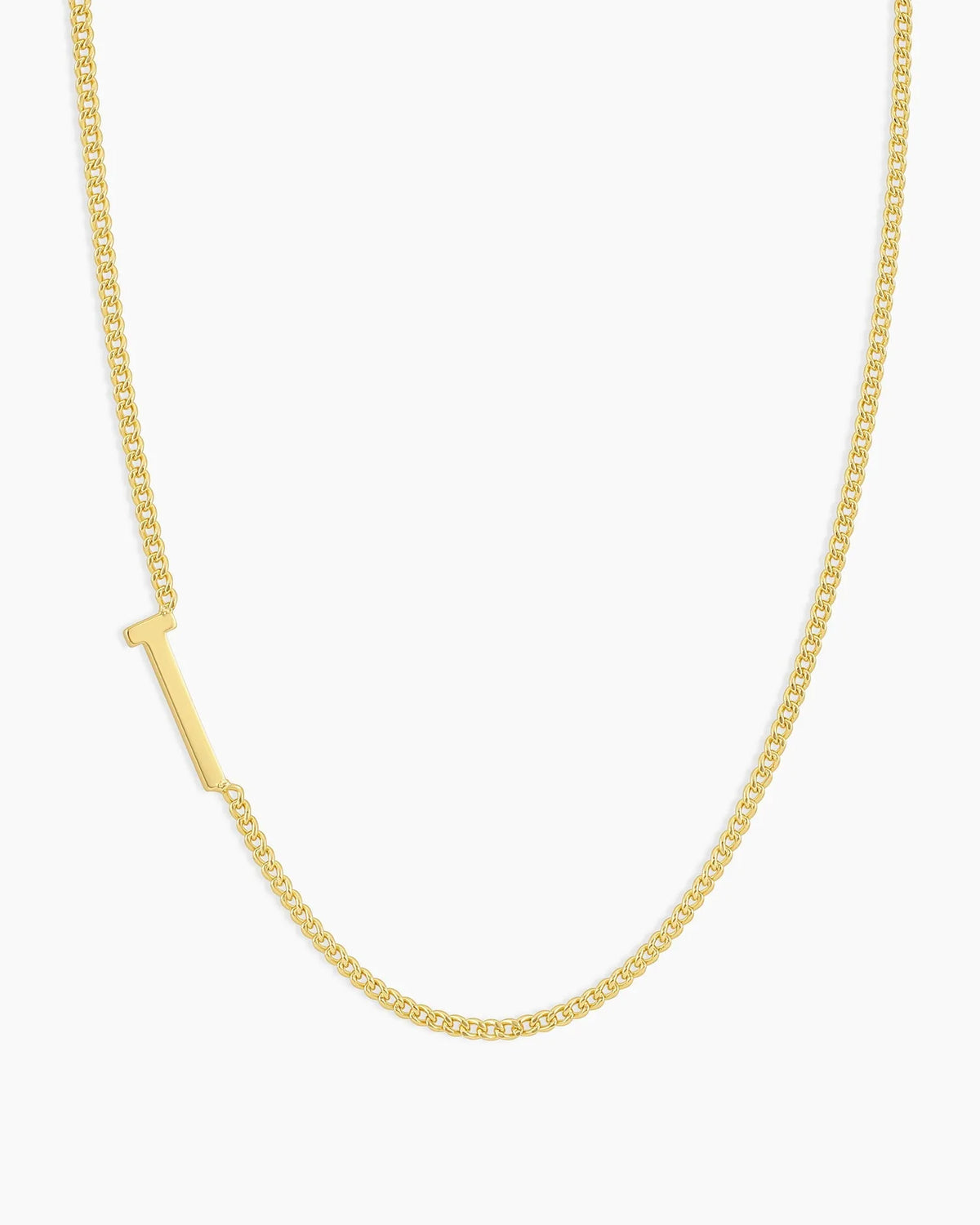 Wilder Alphabet Necklace in 18K Gold Plated