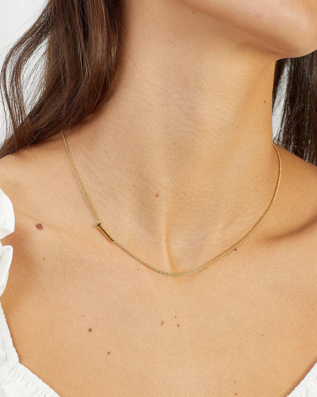 Wilder Alphabet Necklace in 18K Gold Plated