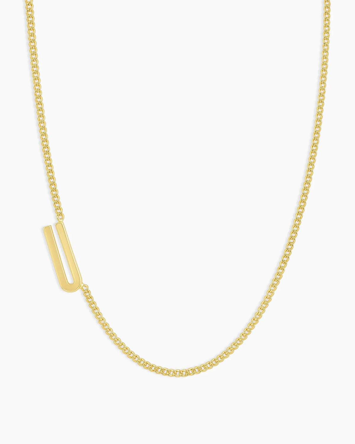 Wilder Alphabet Necklace in 18K Gold Plated