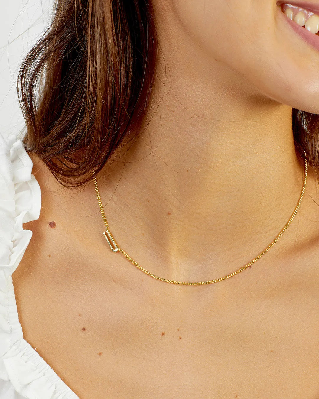 Wilder Alphabet Necklace in 18K Gold Plated