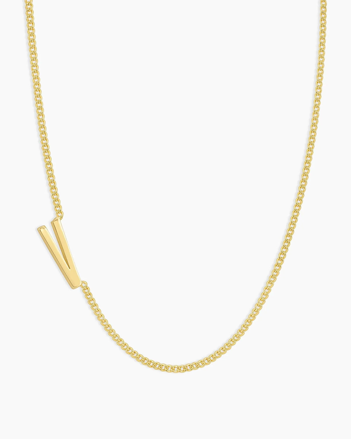 Wilder Alphabet Necklace in 18K Gold Plated