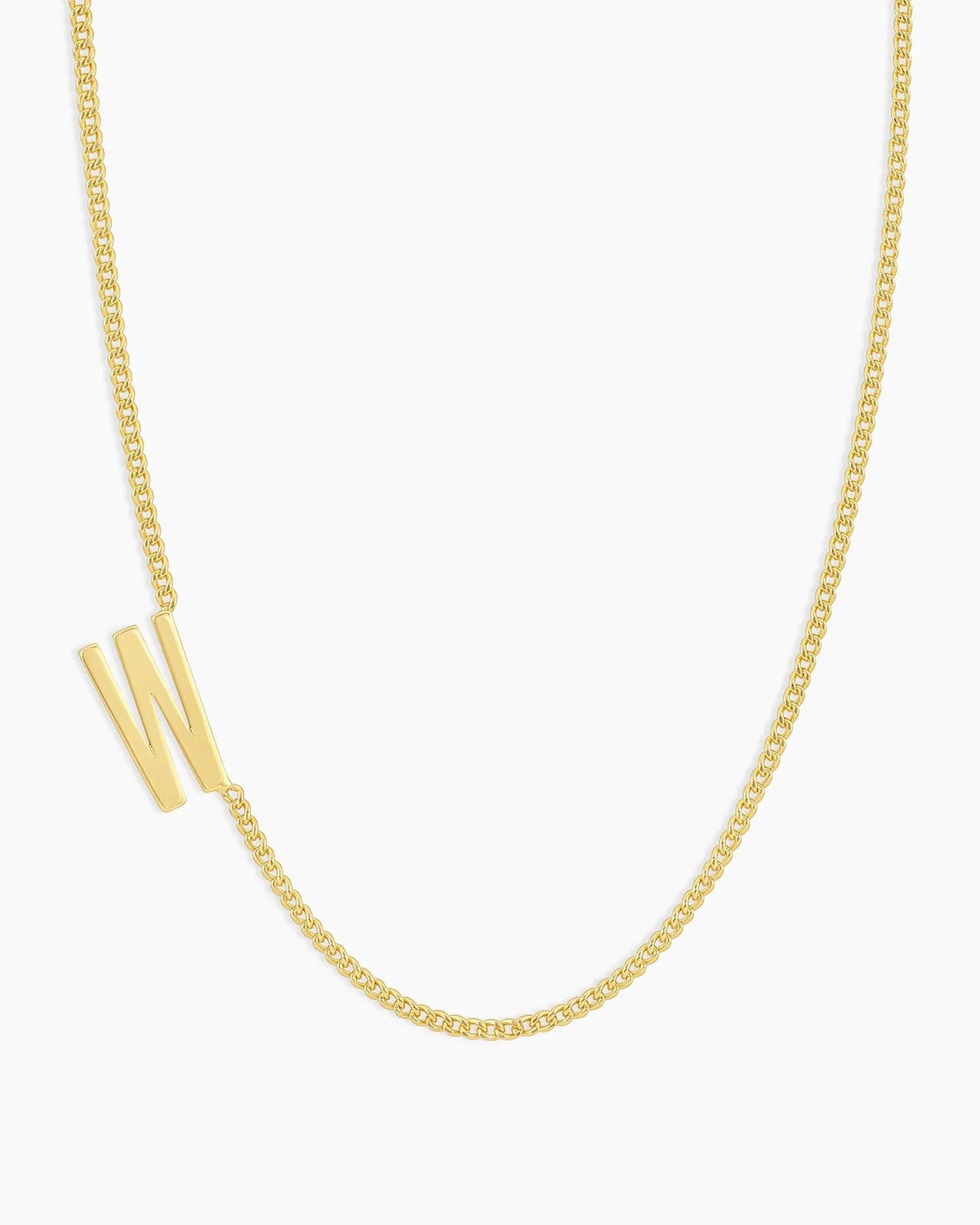 Wilder Alphabet Necklace in 18K Gold Plated