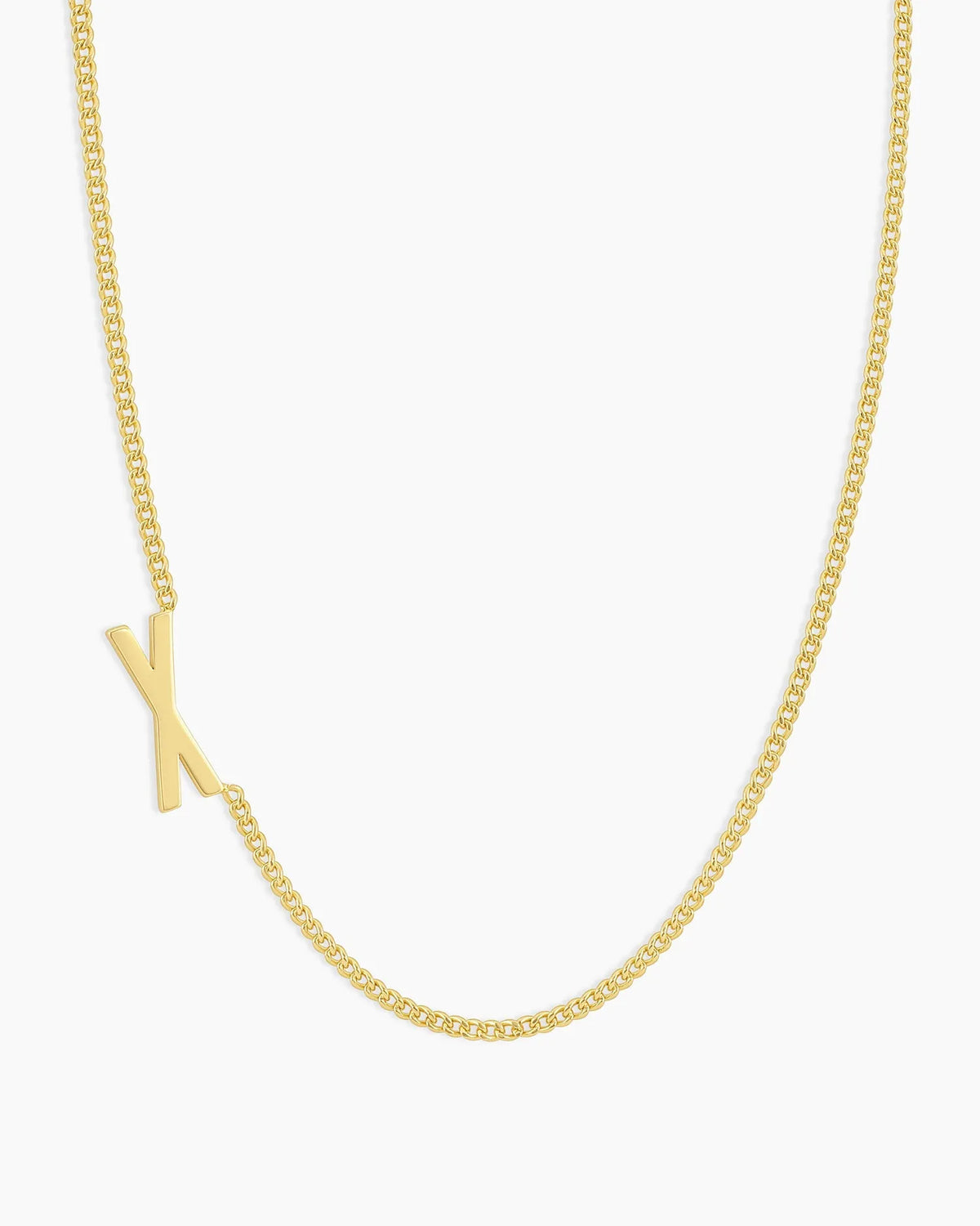 Wilder Alphabet Necklace in 18K Gold Plated