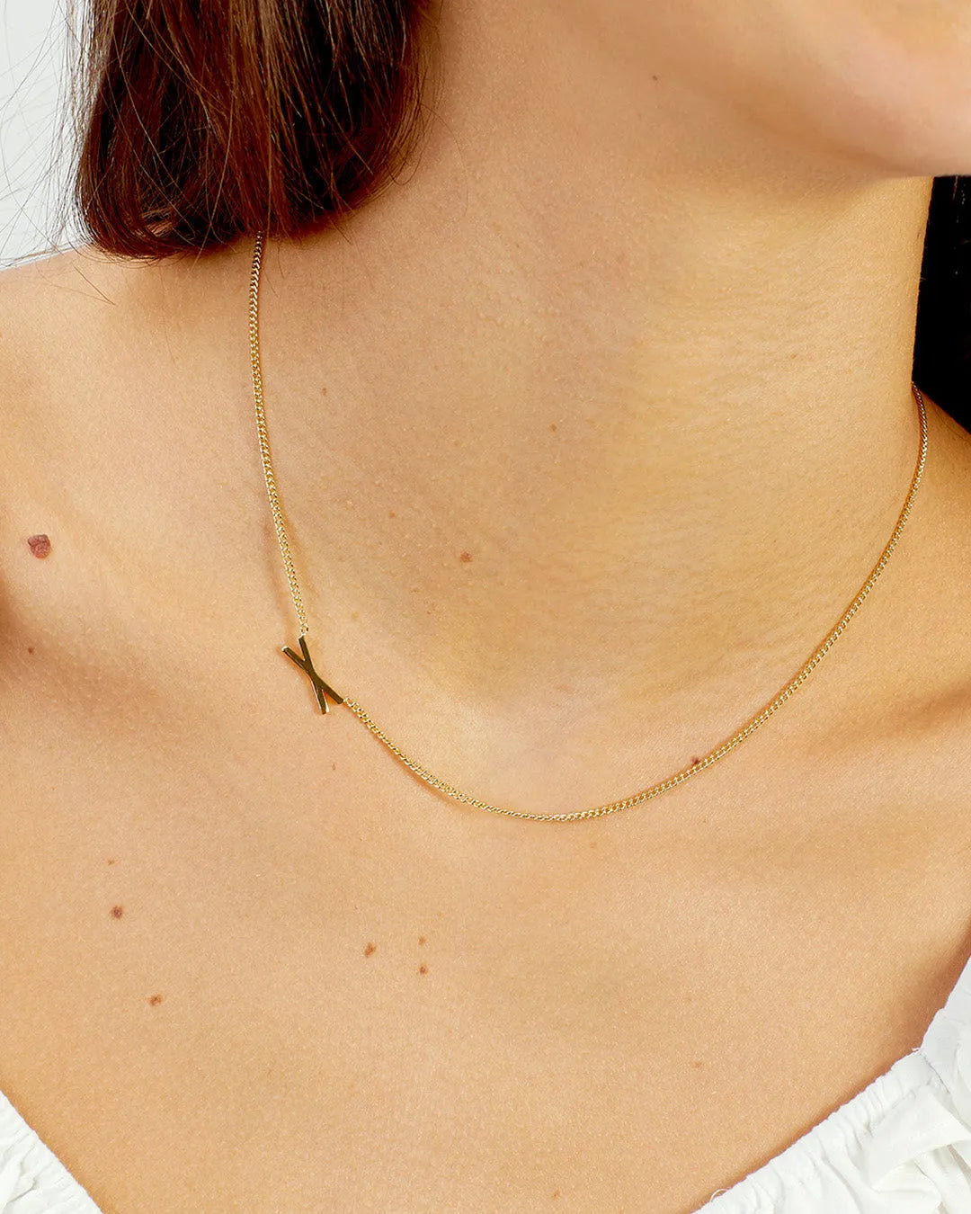 Wilder Alphabet Necklace in 18K Gold Plated