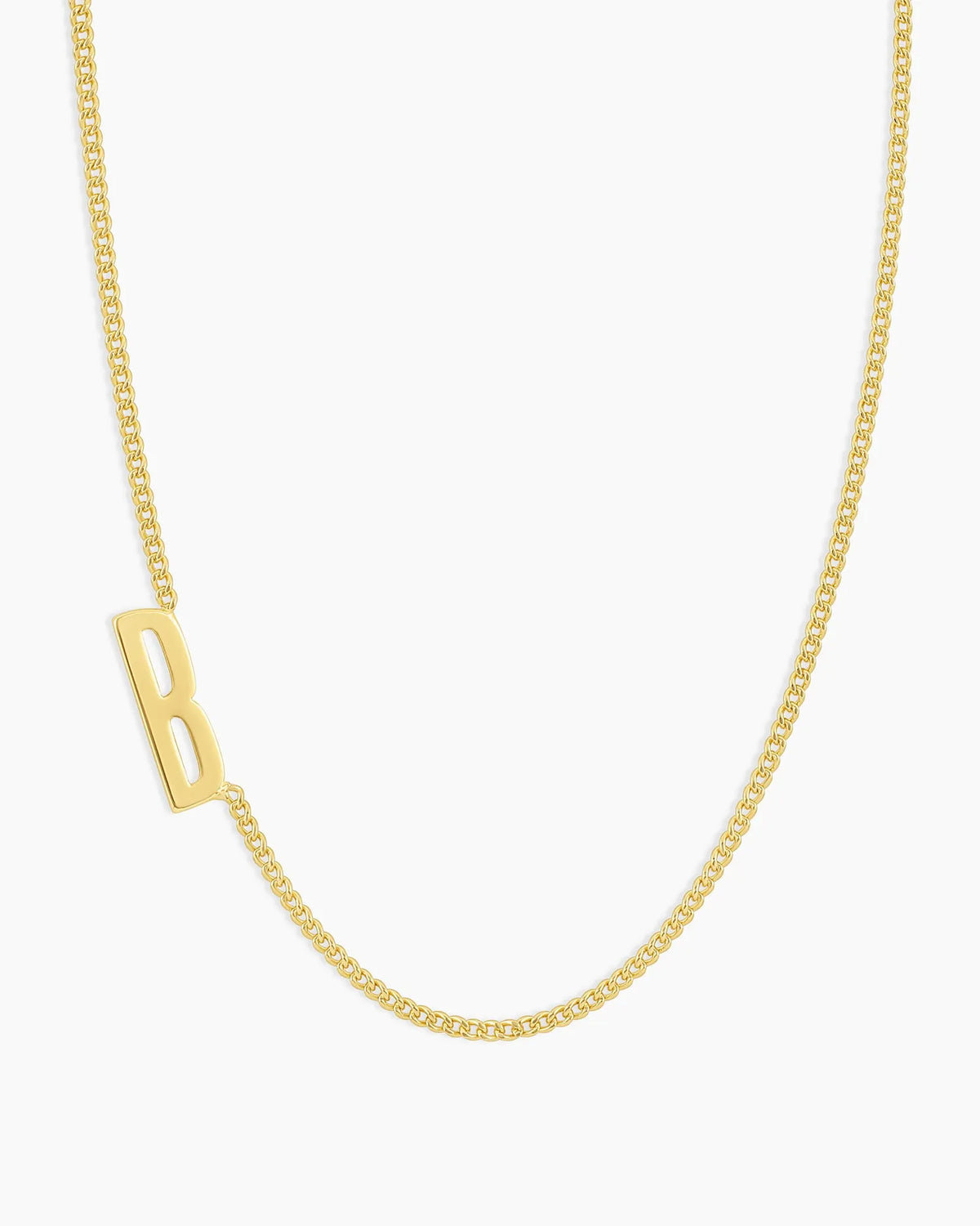 Wilder Alphabet Necklace in 18K Gold Plated