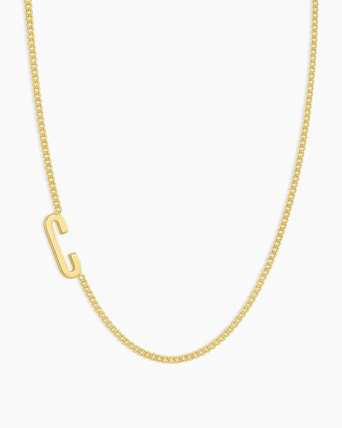Wilder Alphabet Necklace in 18K Gold Plated