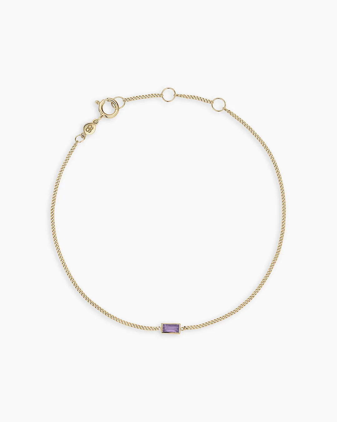 Wilder Birthstone Bracelet in 14K Gold