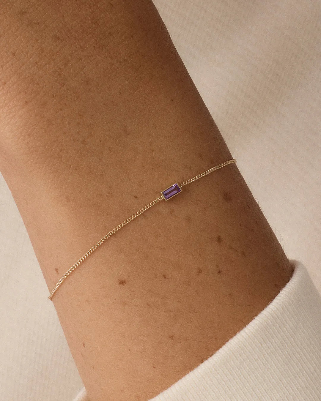 Wilder Birthstone Bracelet in 14K Gold