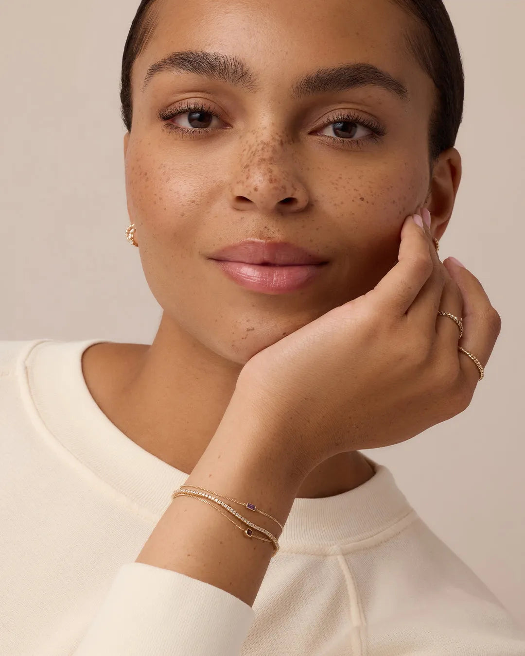 Wilder Birthstone Bracelet in 14K Gold