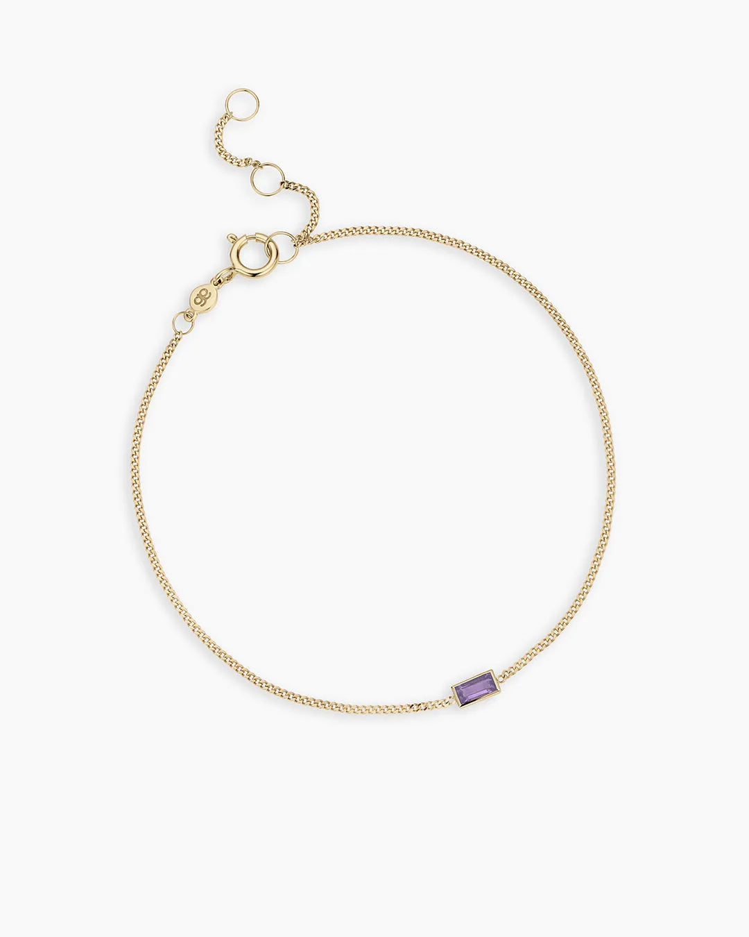 Wilder Birthstone Bracelet in 14K Gold