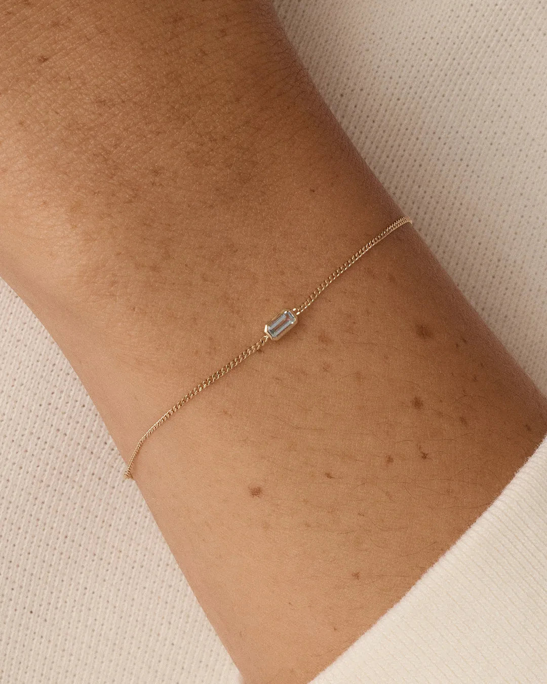 Wilder Birthstone Bracelet in 14K Gold
