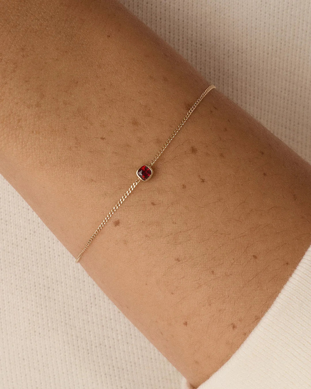 Wilder Birthstone Bracelet in 14K Gold
