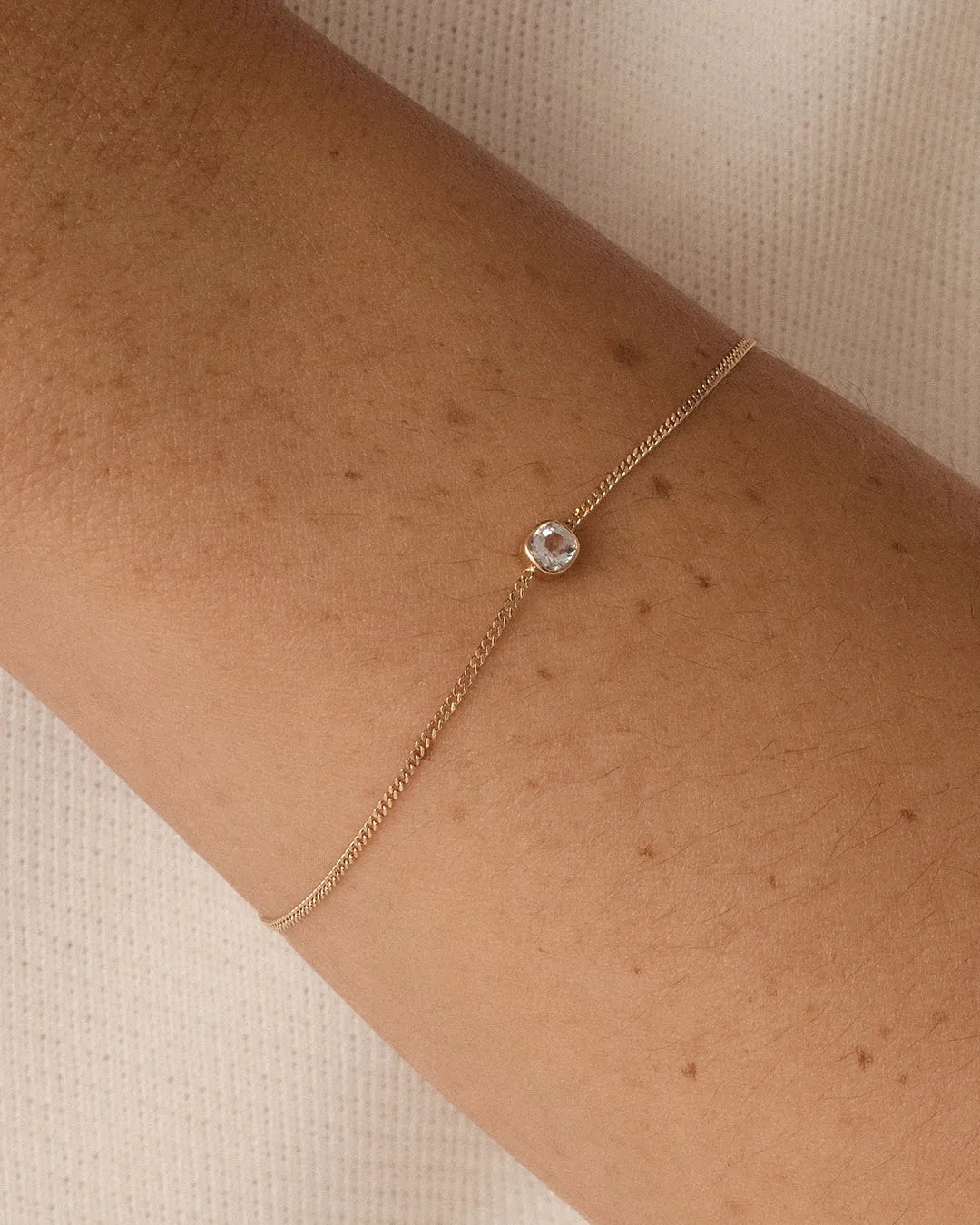 Wilder Birthstone Bracelet in 14K Gold