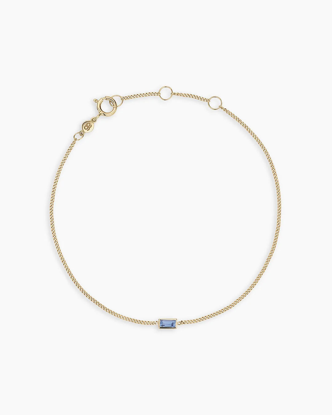 Wilder Birthstone Bracelet in 14K Gold