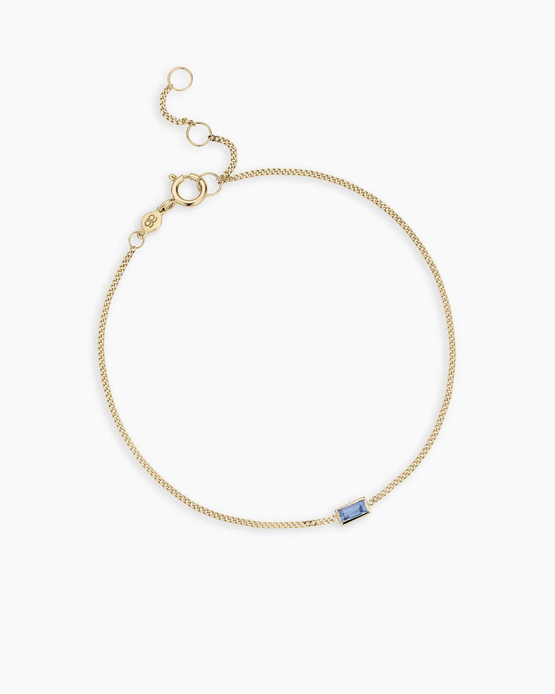 Wilder Birthstone Bracelet in 14K Gold