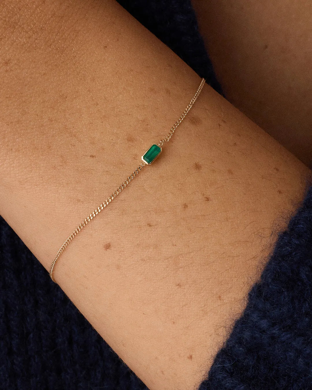 Wilder Birthstone Bracelet in 14K Gold
