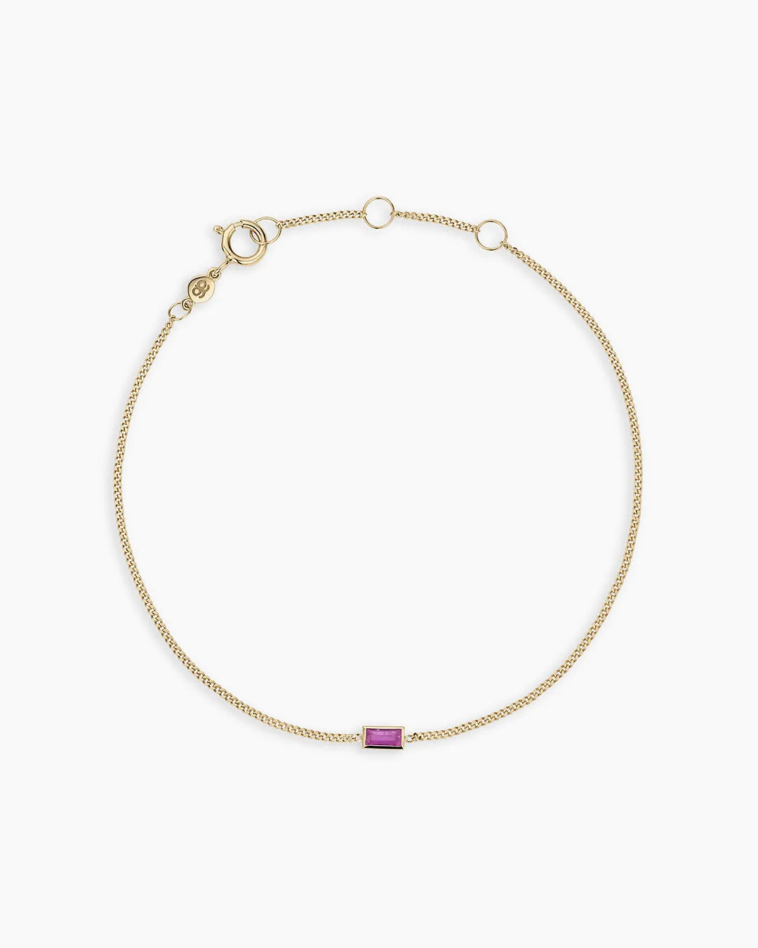 Wilder Birthstone Bracelet in 14K Gold