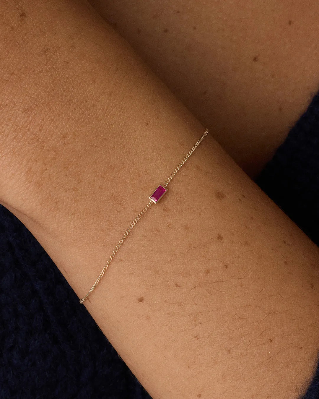 Wilder Birthstone Bracelet in 14K Gold