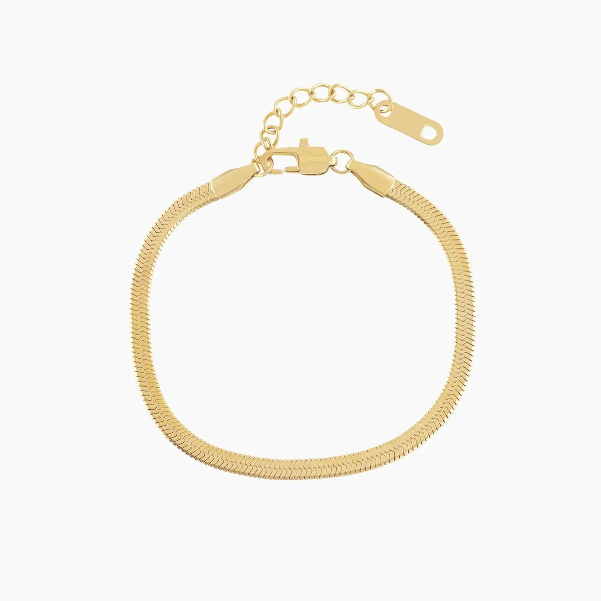 Women's 0.16 in Herringbone Chain Bracelet