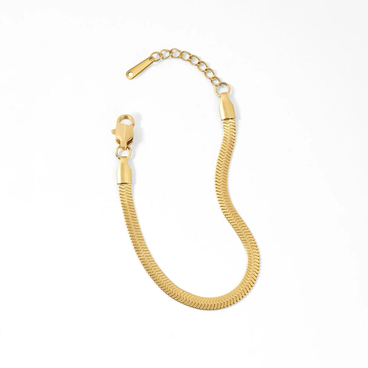 Women's 0.16 in Herringbone Chain Bracelet