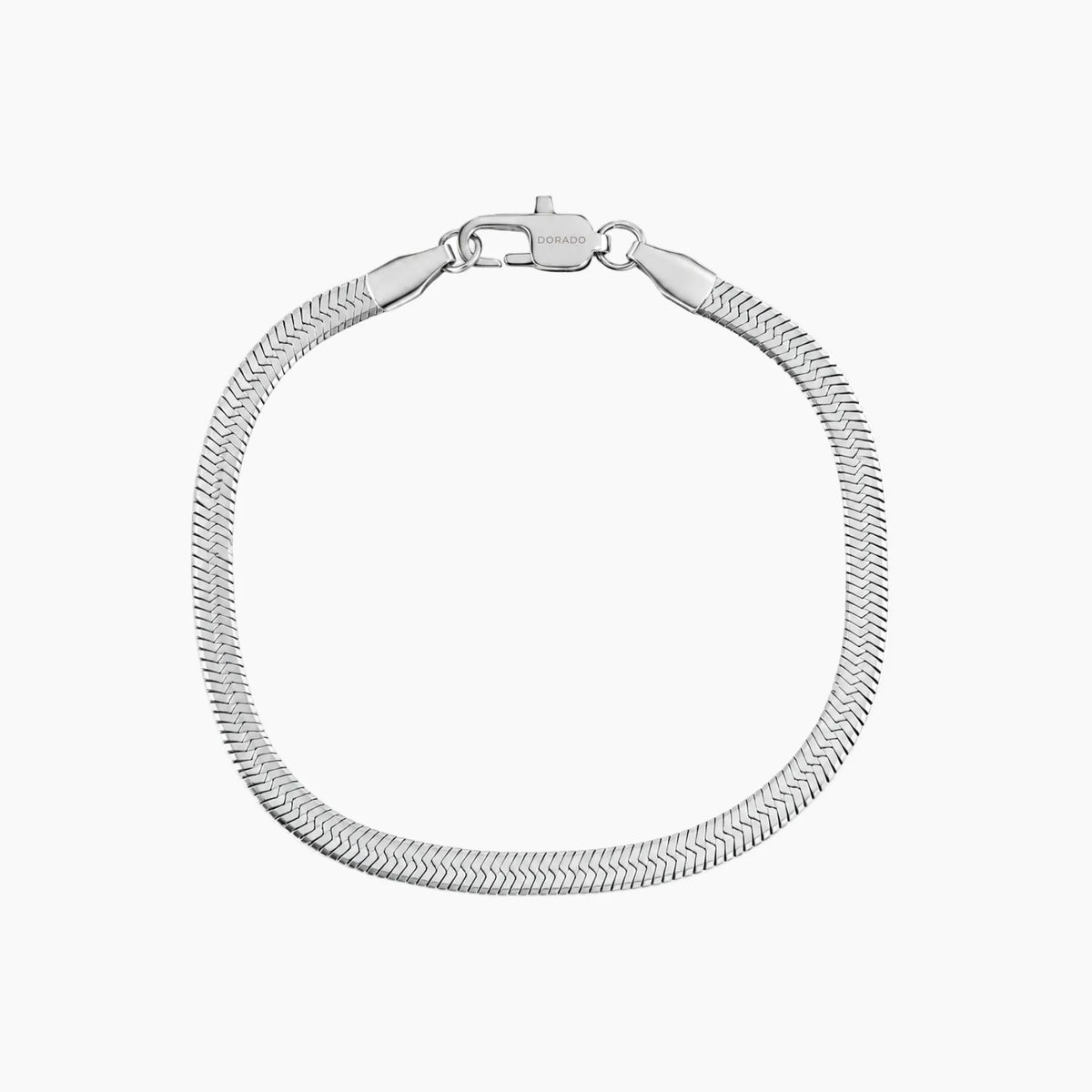 Women's 0.16 in Herringbone Chain Bracelet