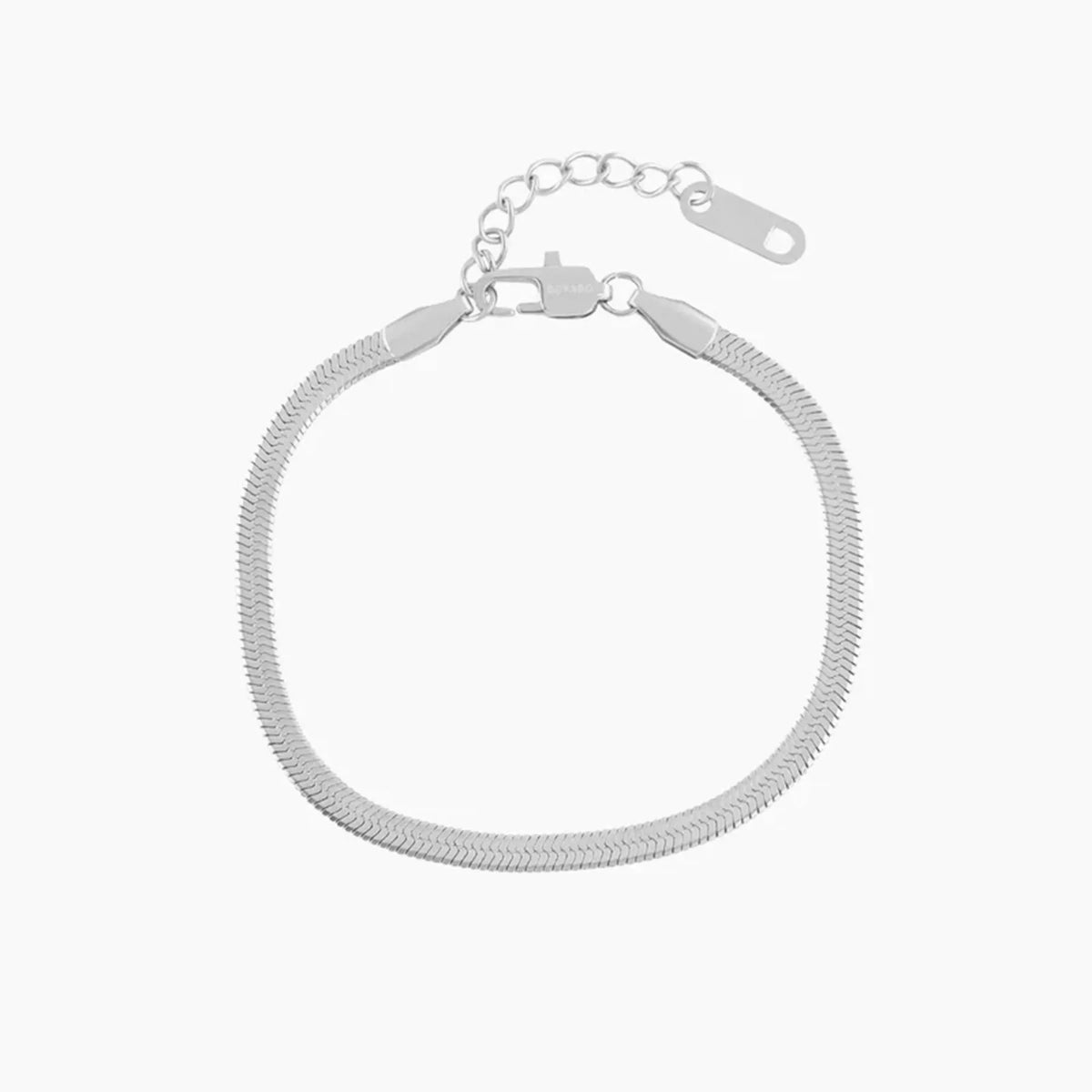 Women's 0.16 in Herringbone Chain Bracelet