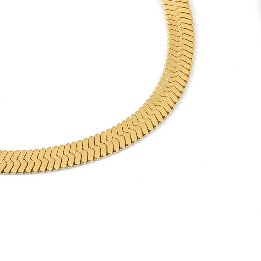 Women's 0.16 in Herringbone Chain Bracelet