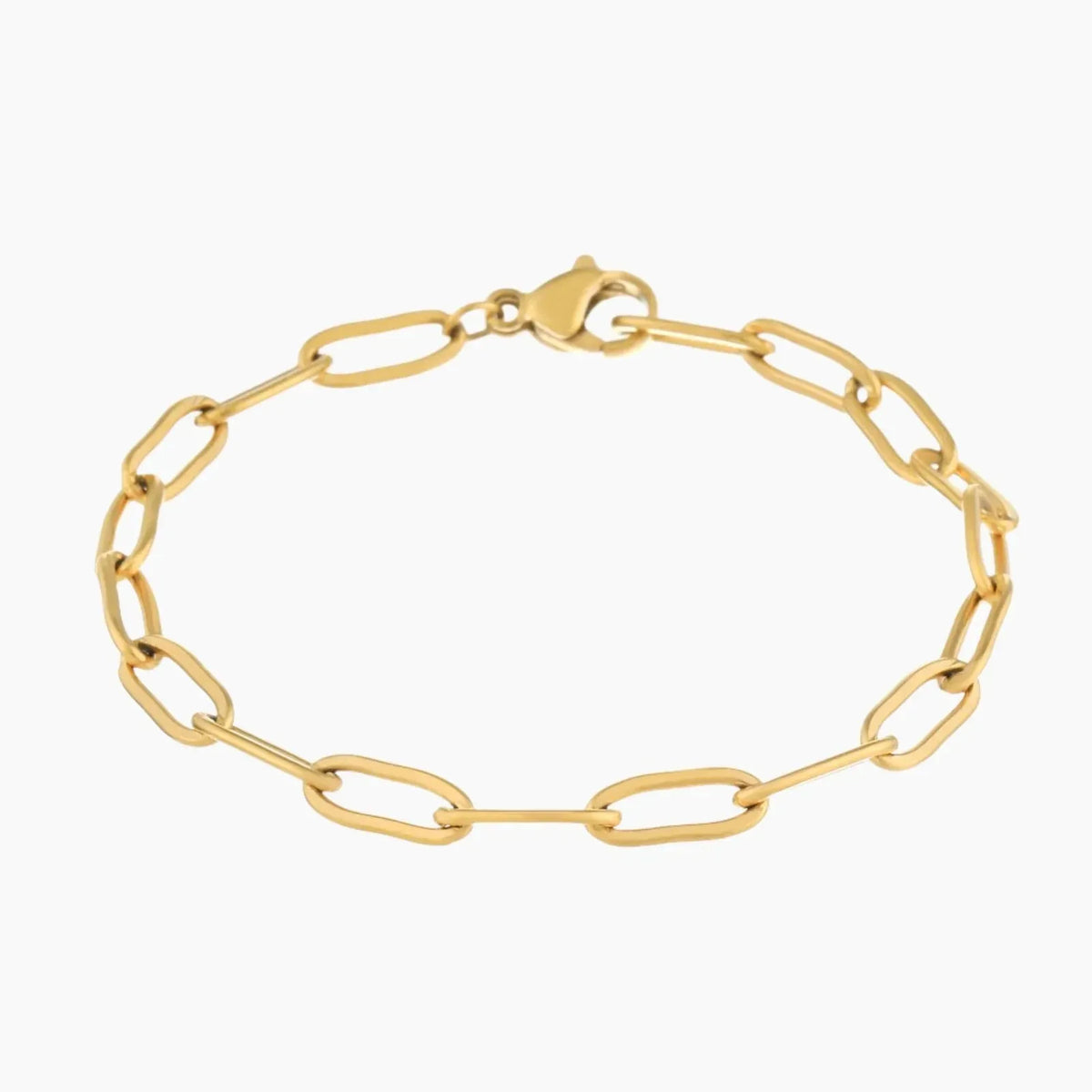 Women's 0.16 in Paper Clip Bracelet